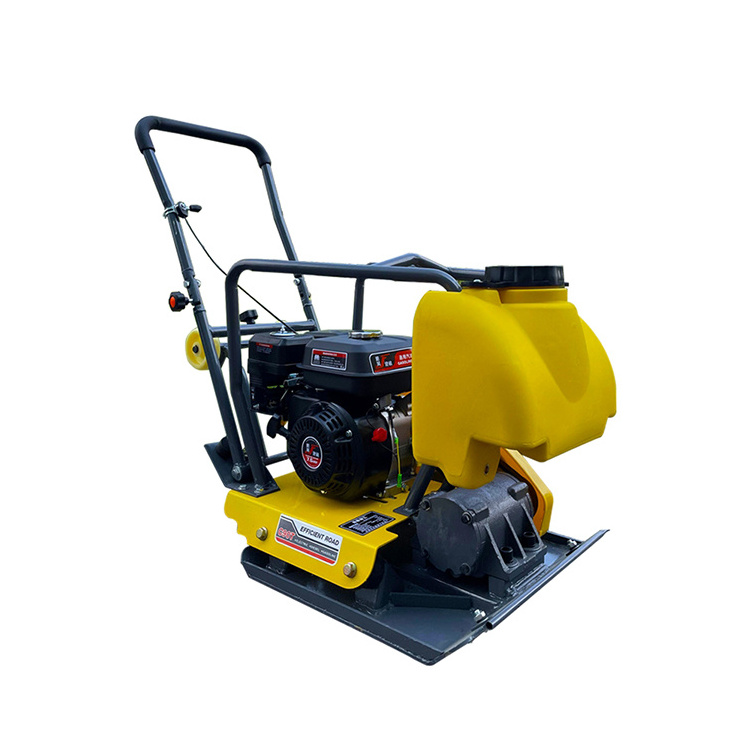 Factory customized 5.5HP road construction gasoline vibration flat compactor reverse vibrating plate compactor