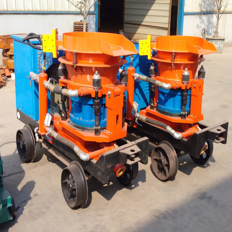 High Quality Orange Concrete Spray Gunite Shotcrete Machine Electric Concrete Shotcrete Machine