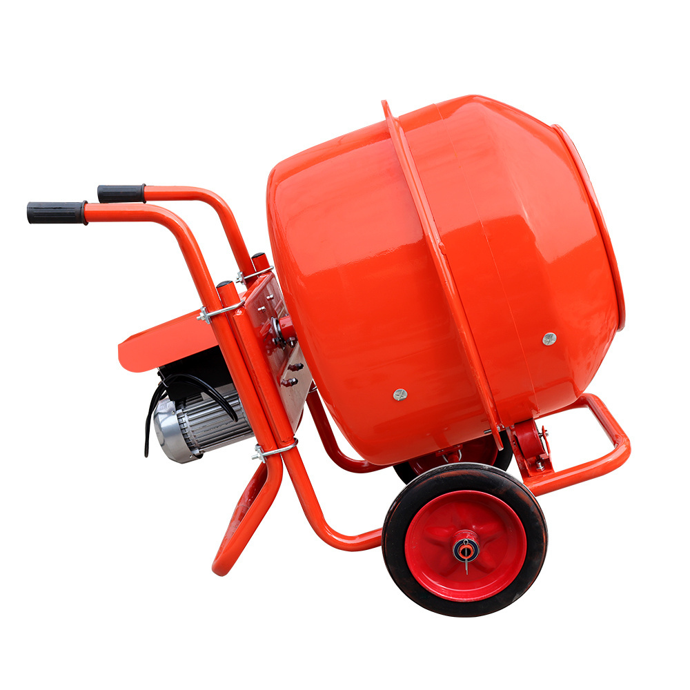 Factory price Cement Mixer Mobile Electric Motor Manual Cement Strong power Mini Concrete Mixer For Sale