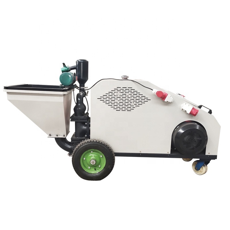 Soundless concrete sprayer electric interior wall air spray power spray guns concrete mixer