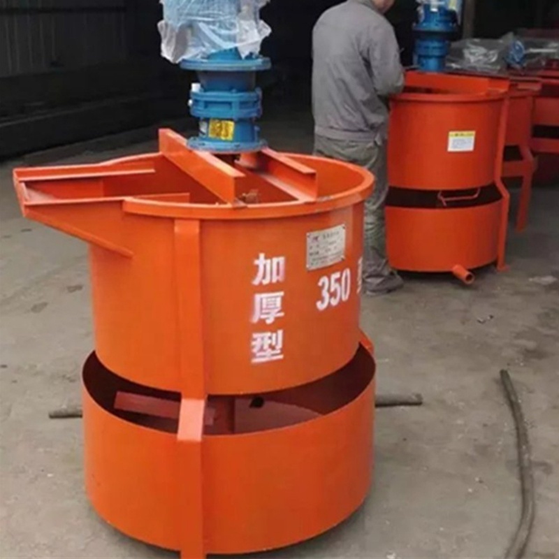 Concrete Cement Sand Block Raw Material Pan Mixer