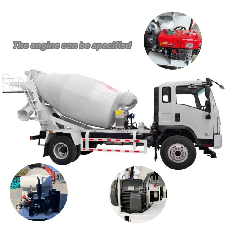 Factory price concrete truck mixer drum price drum concrete cement mixer concrete ribbon mixer truck plant drum washing design