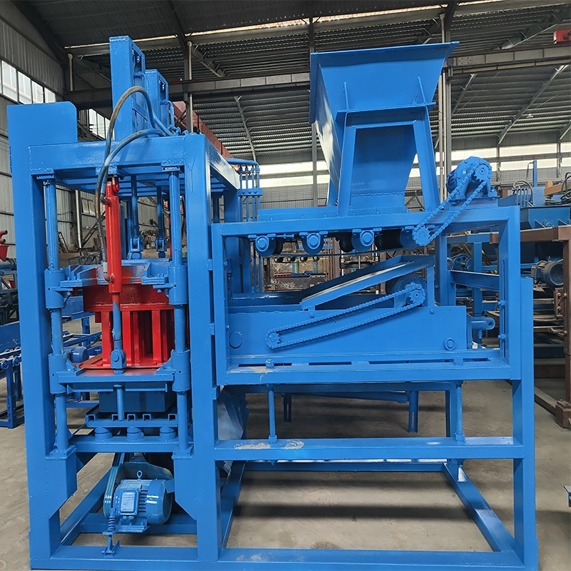 Factory direct sales cement brick mould machine for concrete blocks cement brick making machine cinder block baking-free