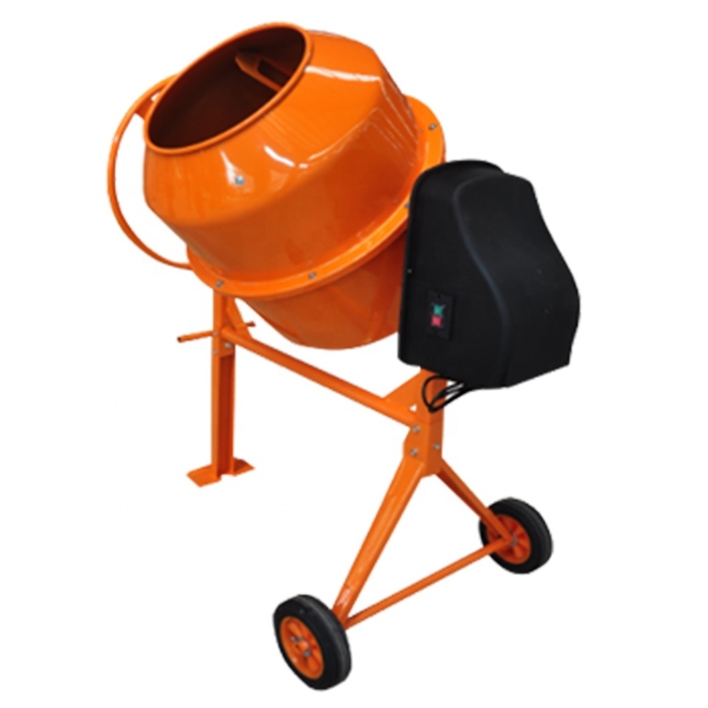 Factory price stainless steel concrete mixer tricycle 180L concrete mixer concrete construction tank lift machine