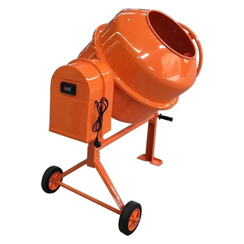 Factory price stainless steel concrete mixer tricycle 180L concrete mixer concrete construction tank lift machine