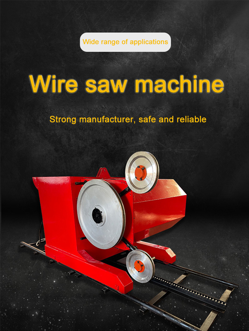 Automatic Cnc Single Diamond Wire Saw Stone Cutting Machine Granite Wire Saw Cutting Machine Wire Saw Machine