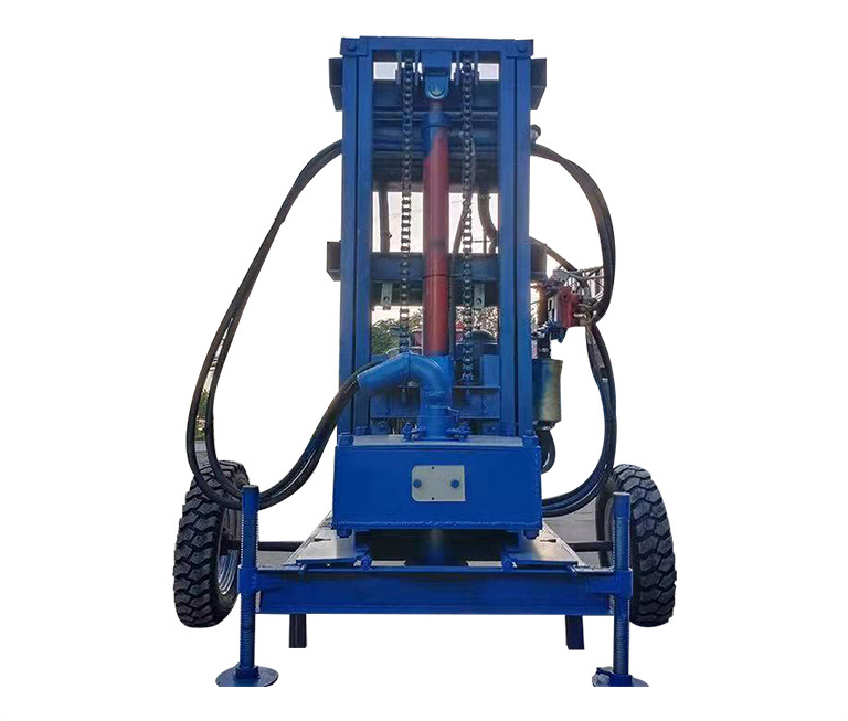 Good Quality Water Well Drillers 100m 150m 200m 300m Steel Crawler Mounted Rotary Portable Water Well Drilling Rig Machine