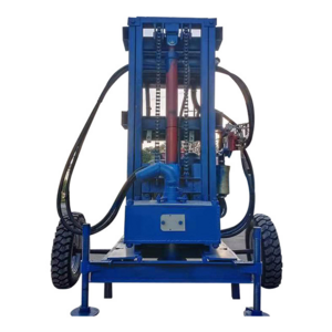 Good Quality Water Well Drillers 100m 150m 200m 300m Steel Crawler Mounted Rotary Portable Water Well Drilling Rig Machine