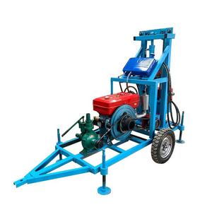 Good Quality electric water well drilling rig Cheaper Price Mini Water Well Drilling Rig Used For 100 meters Drill