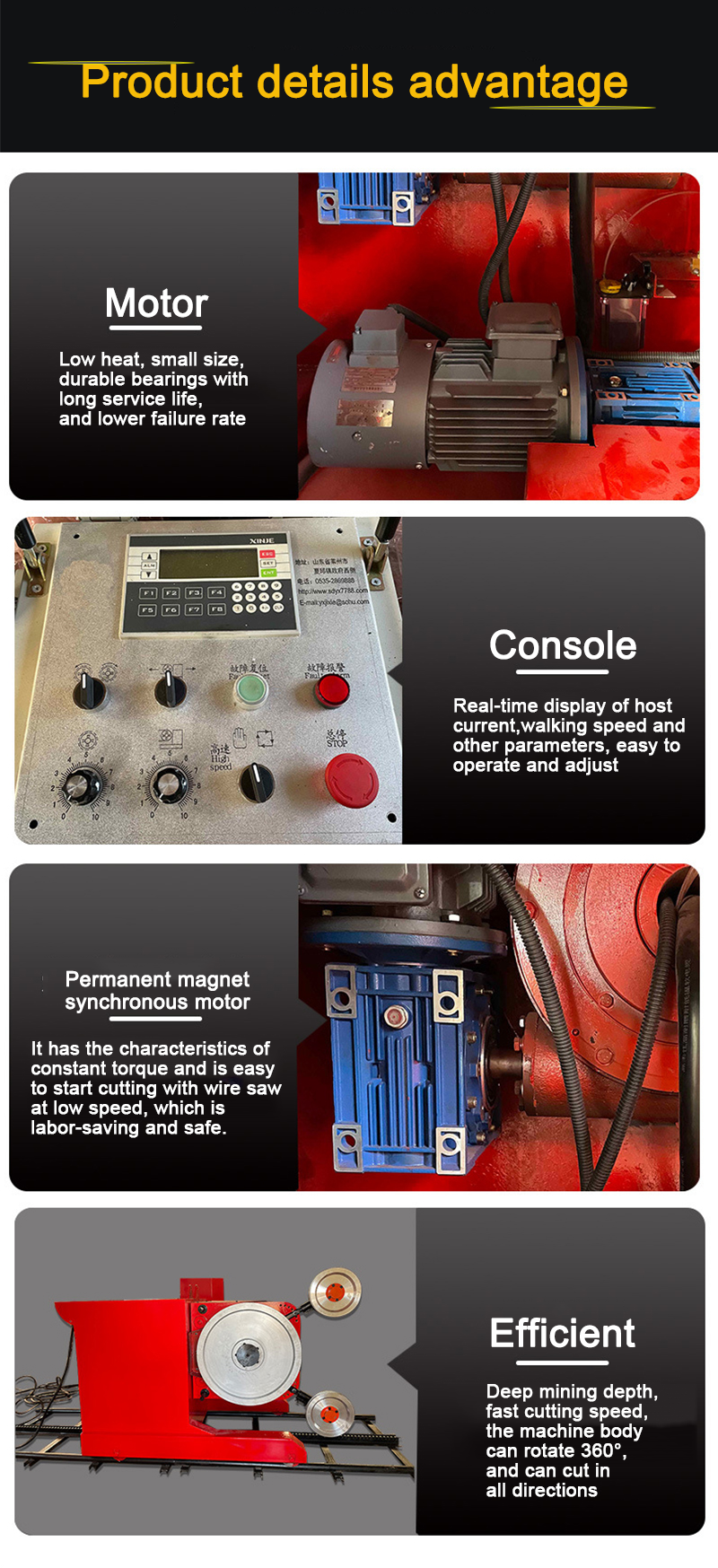 Automatic Cnc Single Diamond Wire Saw Stone Cutting Machine Granite Wire Saw Cutting Machine Wire Saw Machine