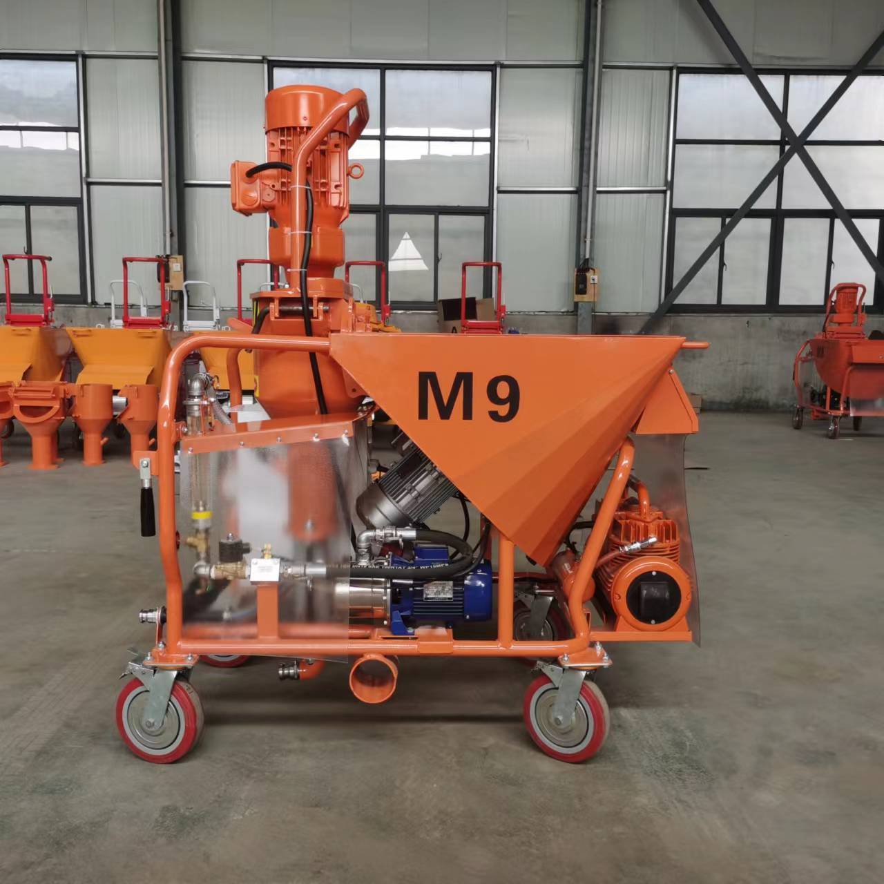 mortar sprayer wall plastering machine cement spray plastering machine for wall auto cement mortar spraying machine for sale