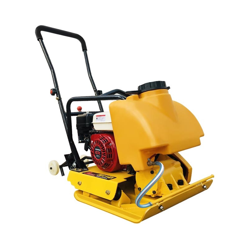 Factory customized 5.5HP road construction gasoline vibration flat compactor reverse vibrating plate compactor