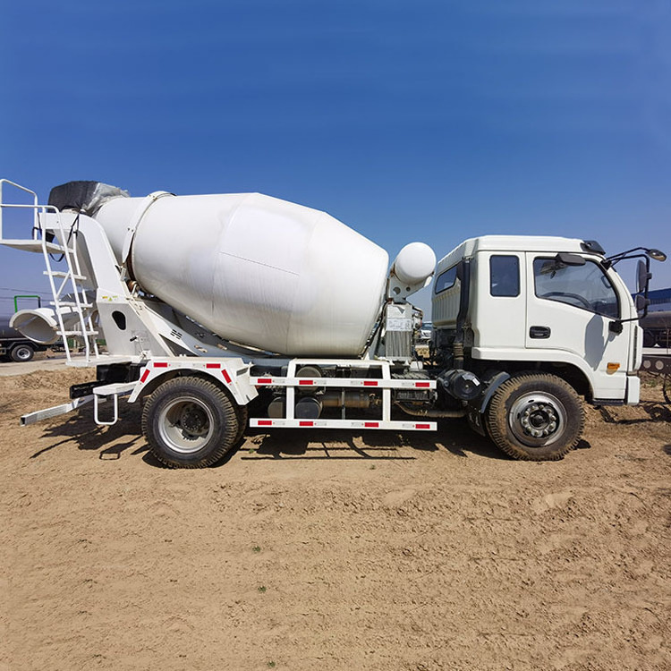 Factory Customization 4 Cubic Yards Concrete Drum Portland Transit Mixers Movable Mini Concrete Mixer For Trucks diesel engine