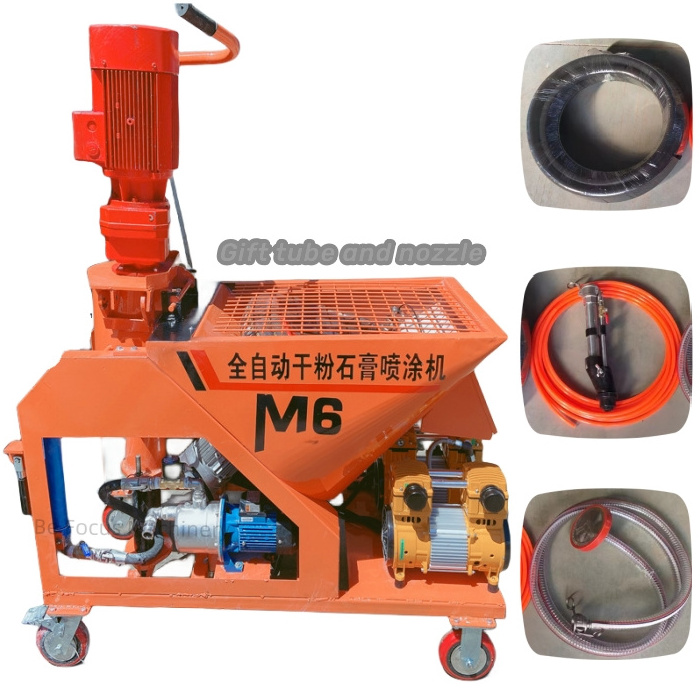 mortar sprayer wall plastering machine cement spray plastering machine for wall auto cement mortar spraying machine for sale