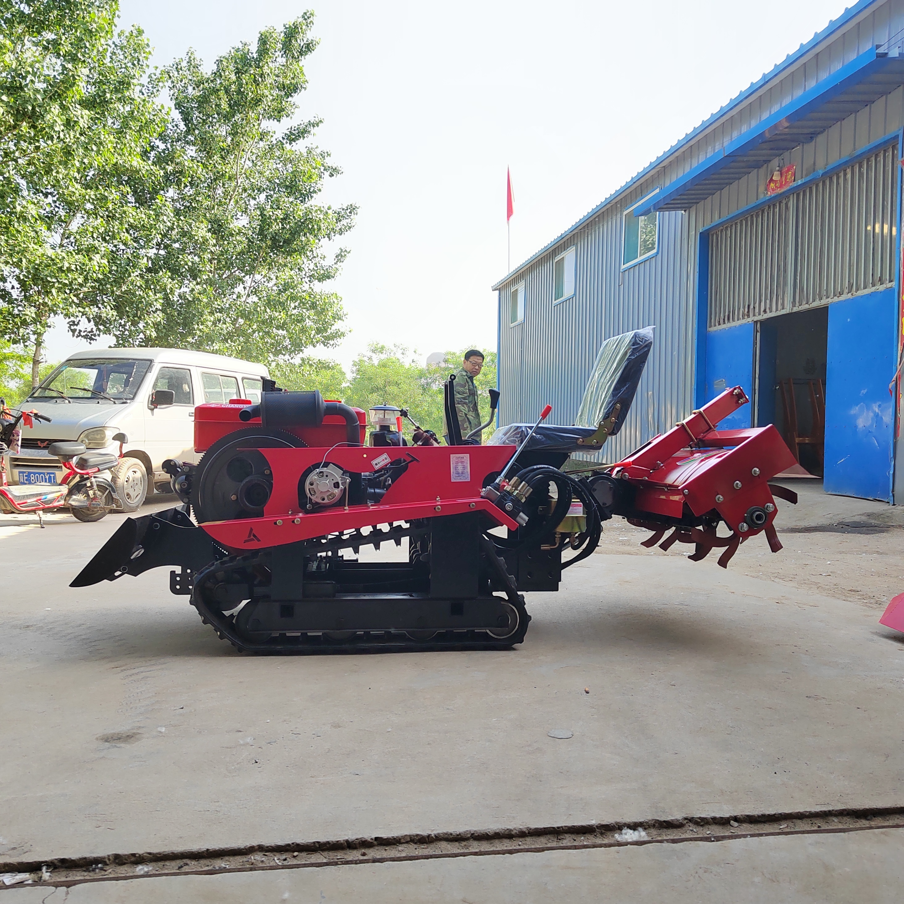 Multiple models garden tillers and cultivator rotary tiller Durable rotary tiller tractor rotary parts