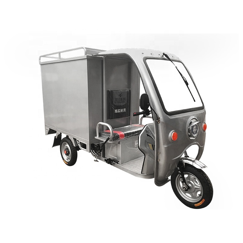 48v 500w express mail delivery electric tricycle tuk tuk cargo transportate vehicles