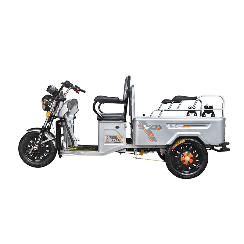 hot sale 1000w 60V electric passenger tricycle and auto e rickshaw price in india