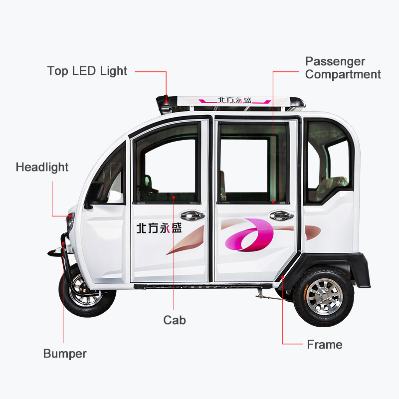 Passager Keke Bajaj Electric Tuk Tuk/electric Rickshaw/ Electric Tuk Tuk Bike