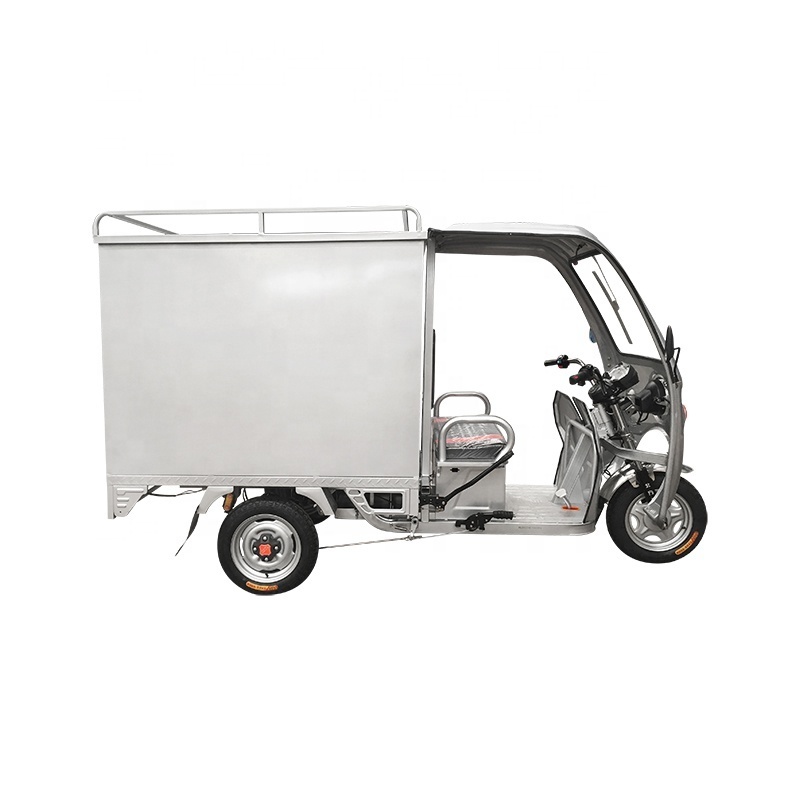 48v 500w express mail delivery electric tricycle tuk tuk cargo transportate vehicles