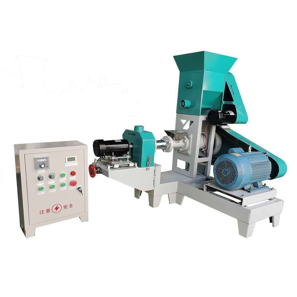 Small Sinking Fish Rainbow Trout Feed Machine Floating Fish Feed Mill Extruder Machine