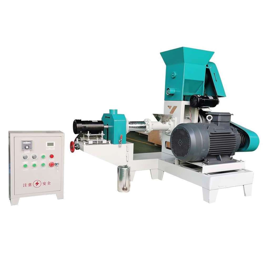 80KG Capacity Sinking Rainbow Trout Fish Feed Extruder Small Extruder Machine Fish Feed Float