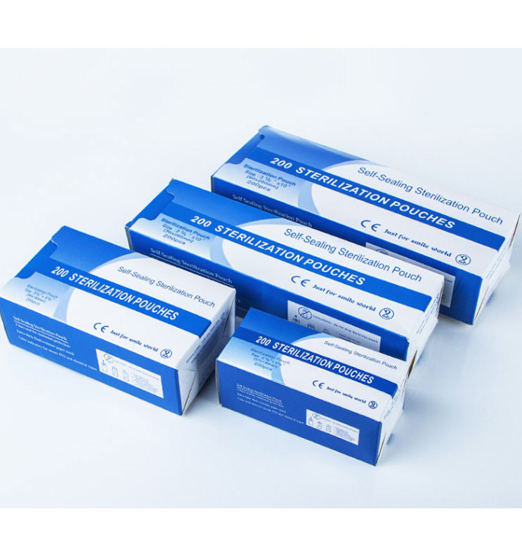 self seal pouches disposable sterilization medical packaging for Surgical tools