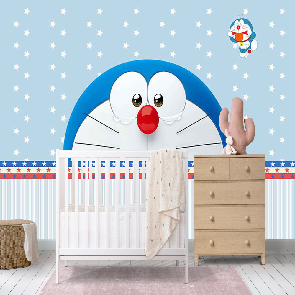 3D Bedroom Peel And Stick Wallpaper Kid's room whole house custom cartoon mural Wall paper