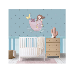 3D Bedroom Peel And Stick Wallpaper Kid's room whole house custom cartoon mural Wall paper