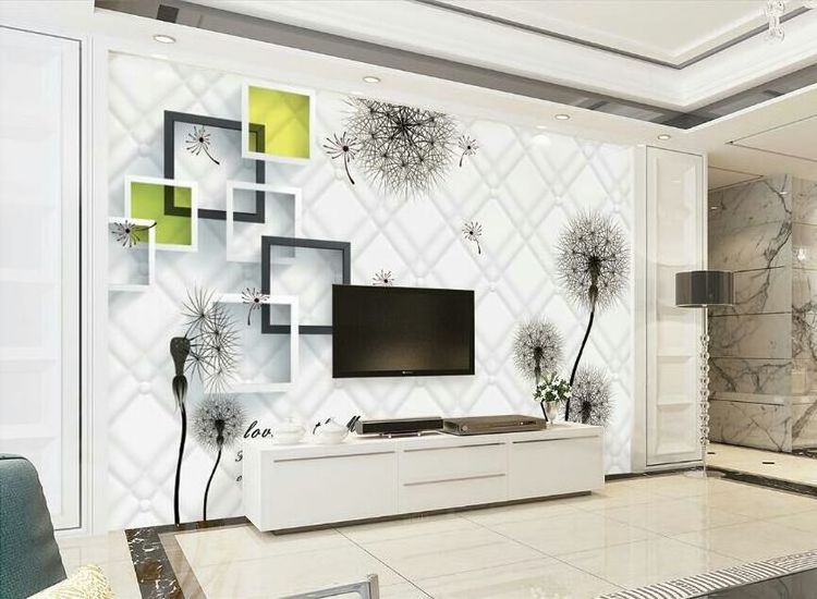 High Quality Custom PVC Decoration Wall 3D Panel For Home Interior Wallpaper For Home TV Background Wall Decoration