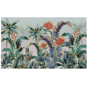 interior decorative  others wallpapers/wall panels wall sticker wallpaper Southeast Asia Tropical Rain Forest wallpaper