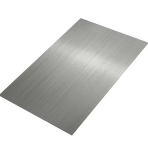 Brushed Aluminum Plate Anodized Plate 1060 5052 6061 6063 Aluminum Brushed Sheet Plate for Curtain Wall Decoration