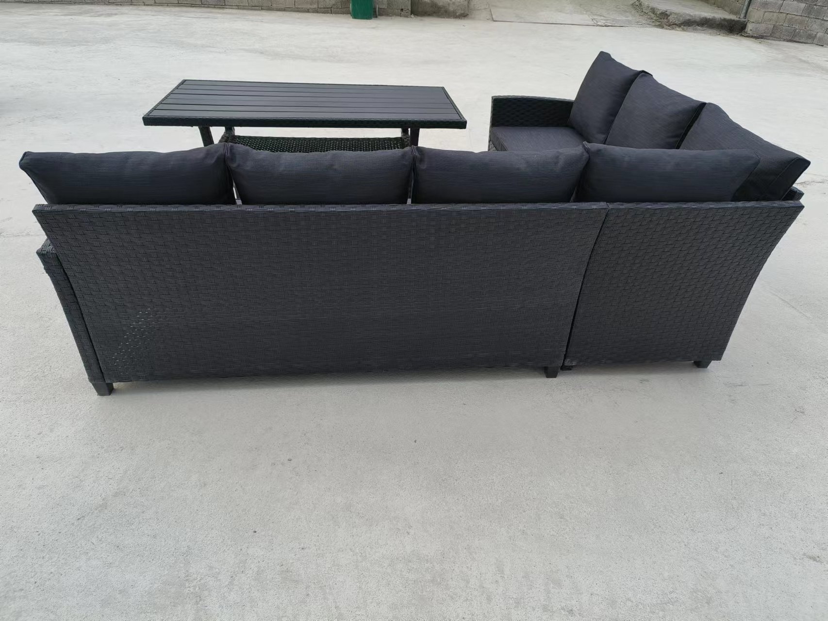 Outdoor Sofa Patio Set Garden Furniture Set Aluminum Sectional Set Modular Garden Sofa Aluminium