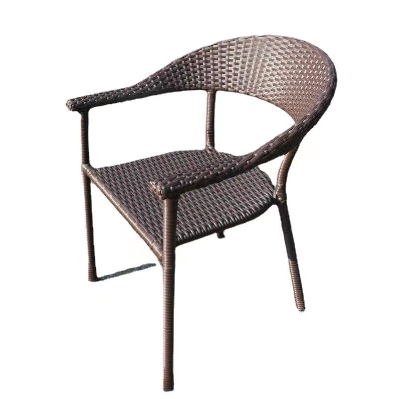 Lightweight Sturdy Mesa De Jardin De Cana Patio Rattan Wicker Chairs Rattan Garden Chair