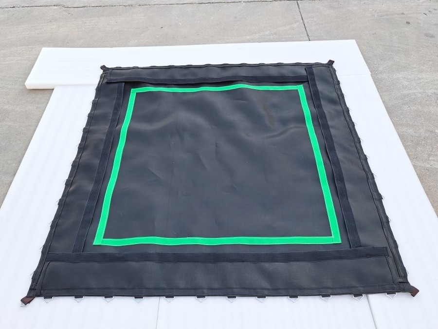 Black High Elastic Trampoline Mat Replacement Mat  ,Round and square Trampoline Cloth Outdoor Jumping Bed Parts