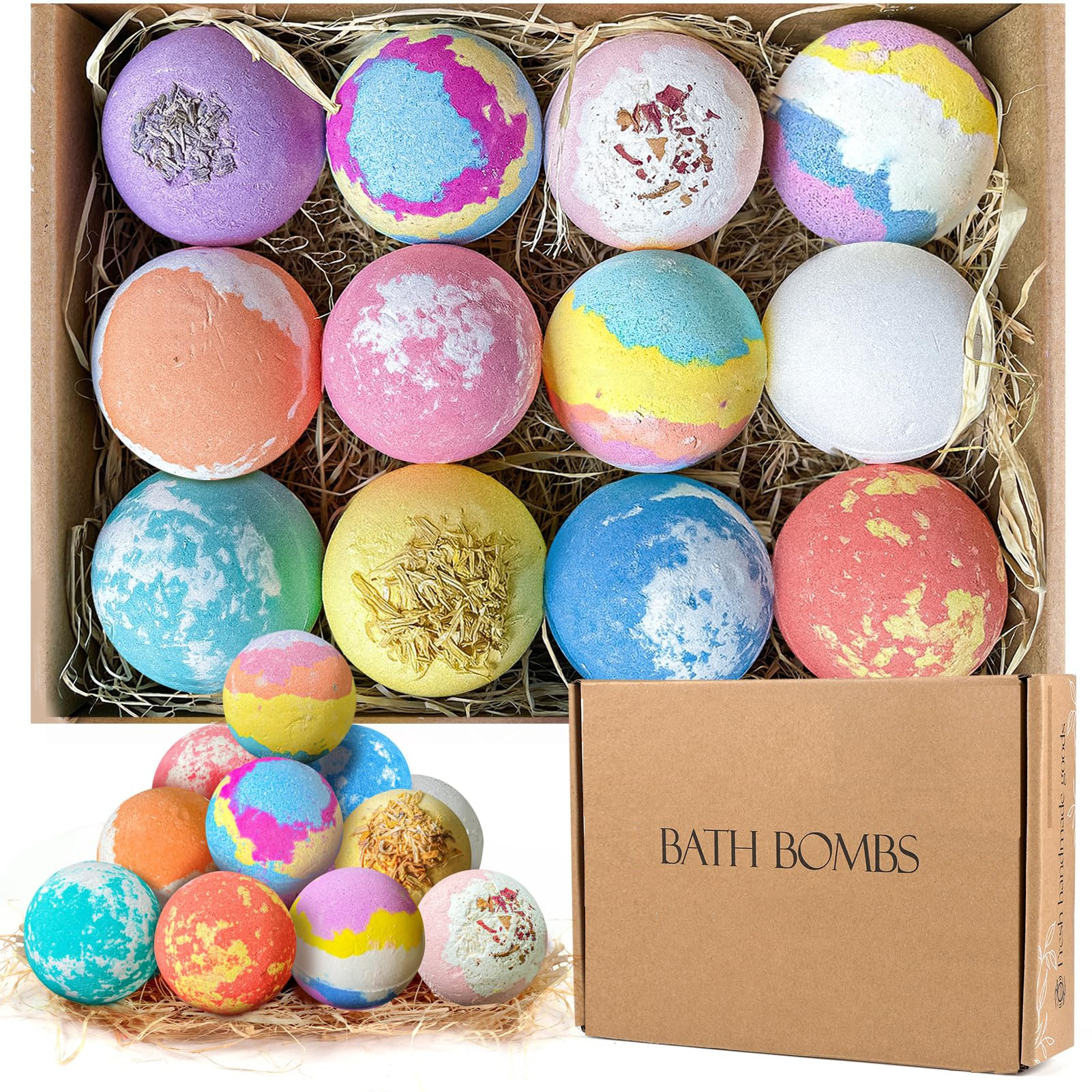 OEM Factory Customized Wholesale Organic Spa Aromatherapy Handmade Fizzy Kids Bubble Bath Bomb Vegan Private Label Bath Bombs