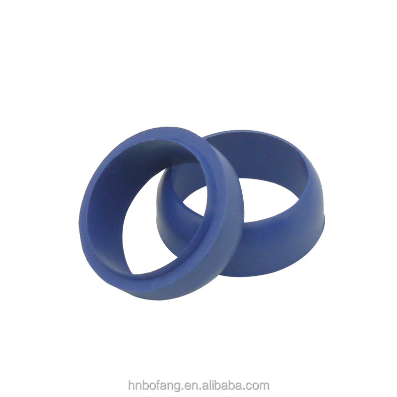 Waterproof and anti-oil  Blue Color Nitrile Rubber 60 Shore A Hardness Oil Seal NBR cock ring rubber seal o ring