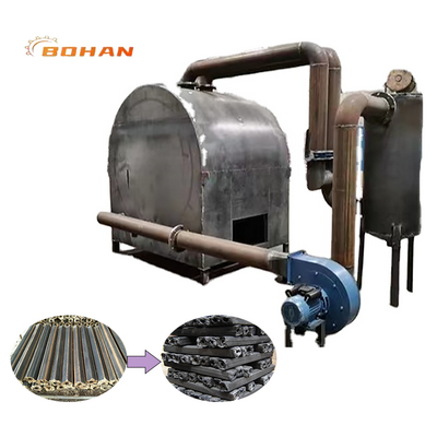 2024 New Non-smoke Charcoal Retort Kiln/ Biochar Stove Machine / Carbonization Furnace for Sale