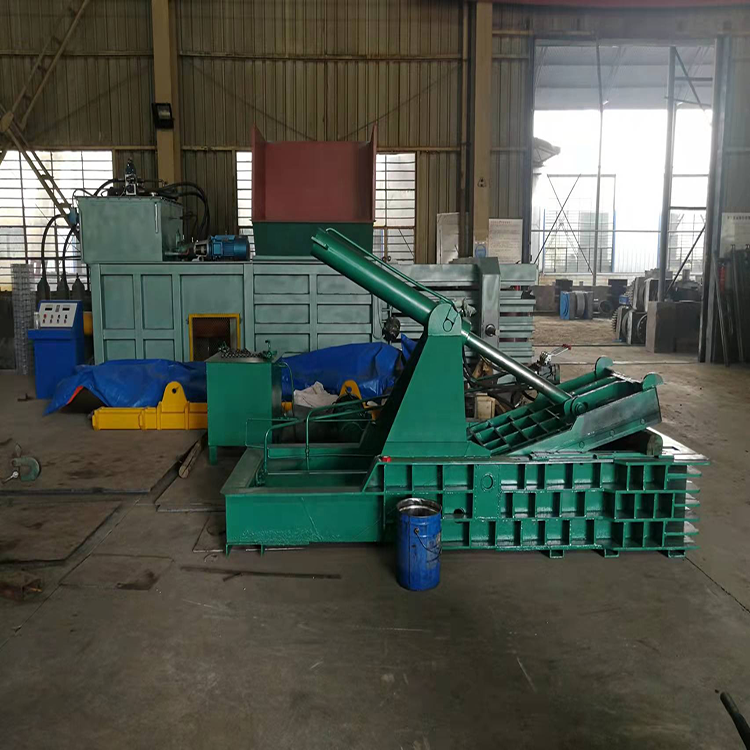 Used Car Press And Scrap Metal Balers Horizontal hydraulic metal scrap compactor baling press