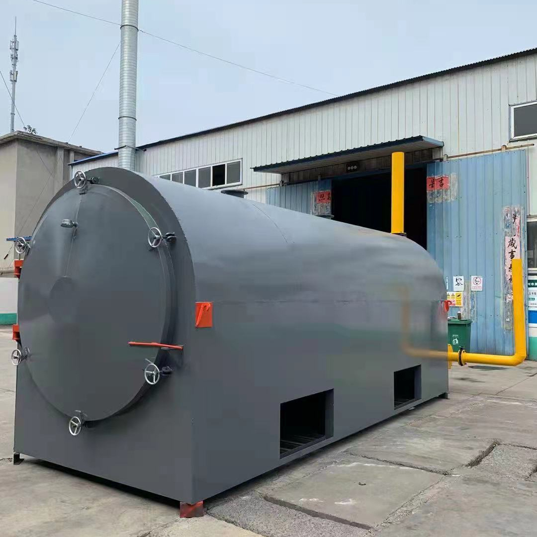 2024 New Non-smoke Charcoal Retort Kiln/ Biochar Stove Machine / Carbonization Furnace for Sale