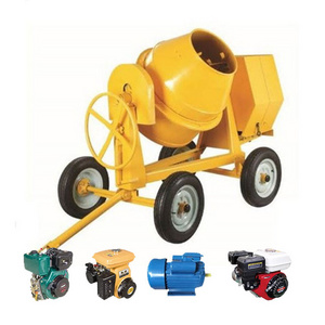 Cement And Red Diesel Tractor Mounted Electric Pan Mini Portable Poly Drum 1 Bagger Concrete Mixer For Sale Philippines