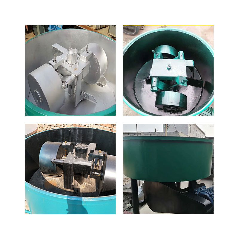 Roller clay sand foundry sand mixer