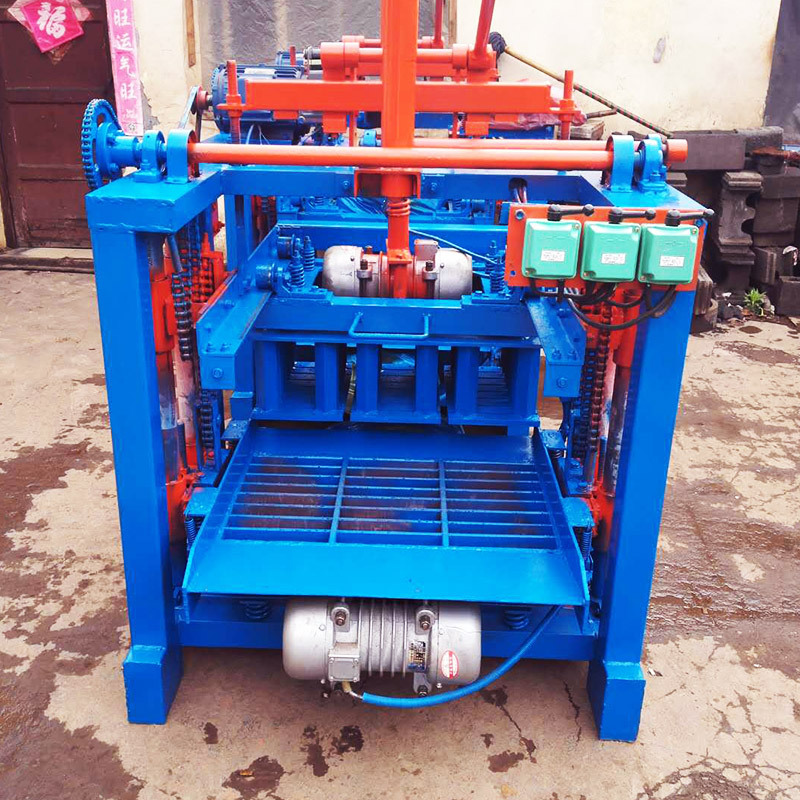 Price of Brick Machine Cement Diesel Engine Block Making Machine Mobile Small Concrete Hollow Solid Block Machine