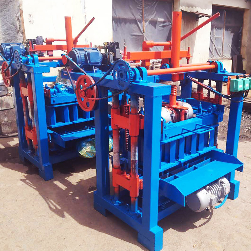 Price of Brick Machine Cement Diesel Engine Block Making Machine Mobile Small Concrete Hollow Solid Block Machine