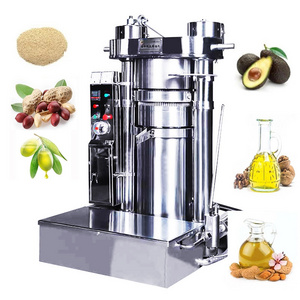 Organic Oil Pressers Processing Machine Avocado Rape Seed Palm Castor Olive Hydraulic Cold Oil Press Making Machine