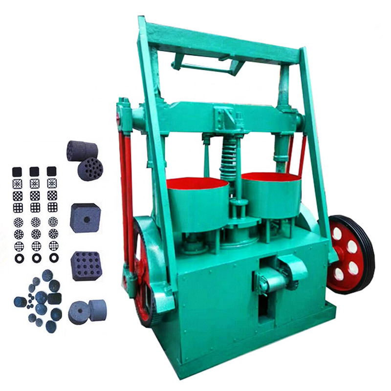 Golden supplier Honeycomb coal charcoal dust briquette extruder Jute Sticks Charcoal Making Machine for BBQ cooking