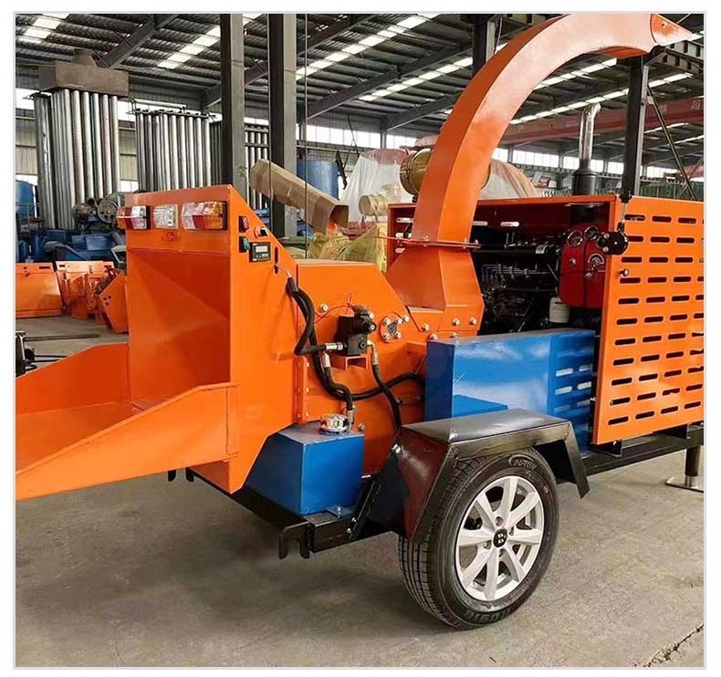  Provided 960 Stationary Disc Crusher Chipper Chipper 15hp for Sale Tree Crawler Diesel Engine Wood Chipper Machine for Sale