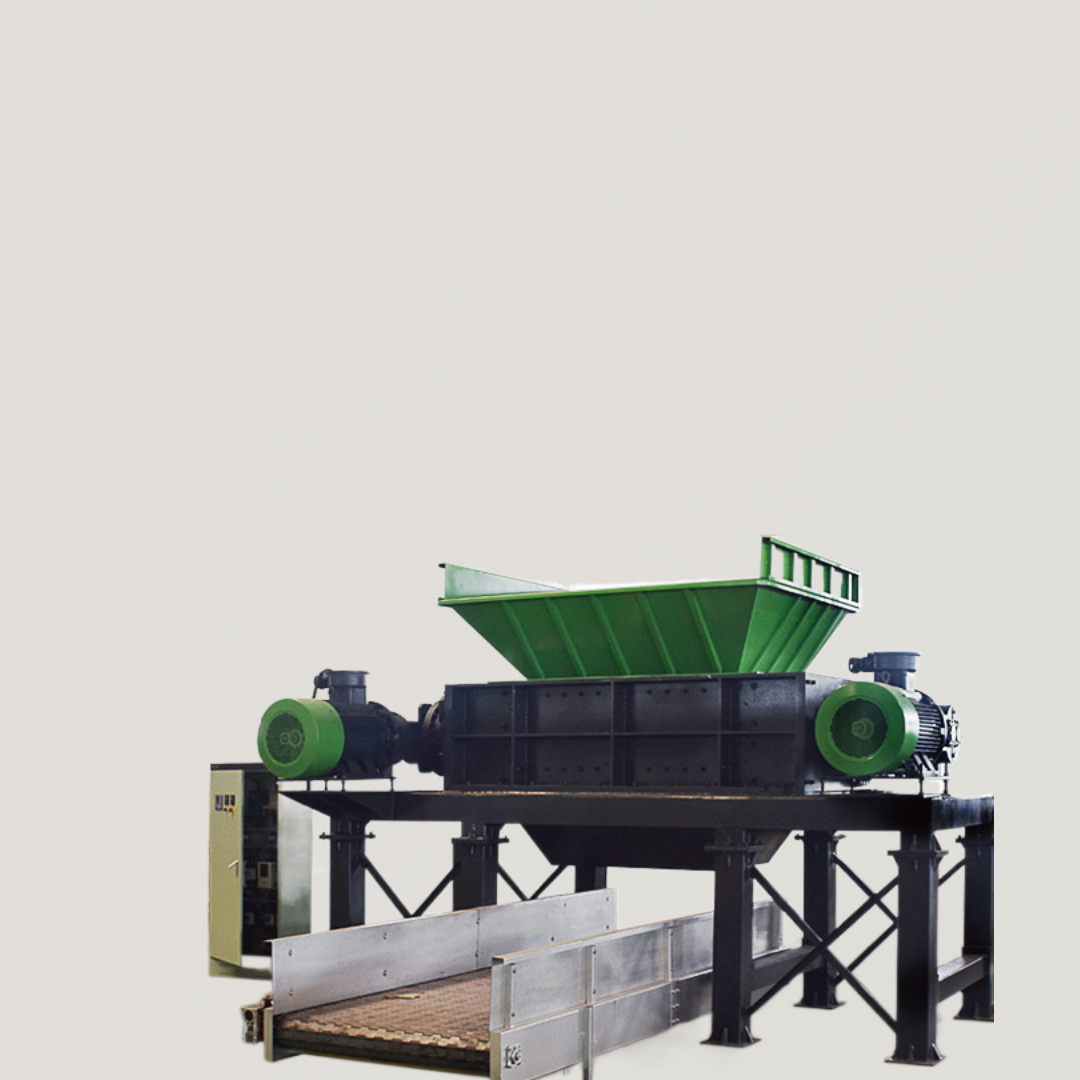 100tons customized double shaft wood metal shredder crusher machine aluminum cans shredder paper aluminum cans shredder machine