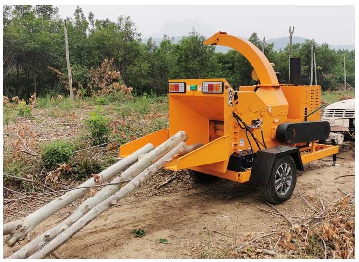  Provided 960 Stationary Disc Crusher Chipper Chipper 15hp for Sale Tree Crawler Diesel Engine Wood Chipper Machine for Sale