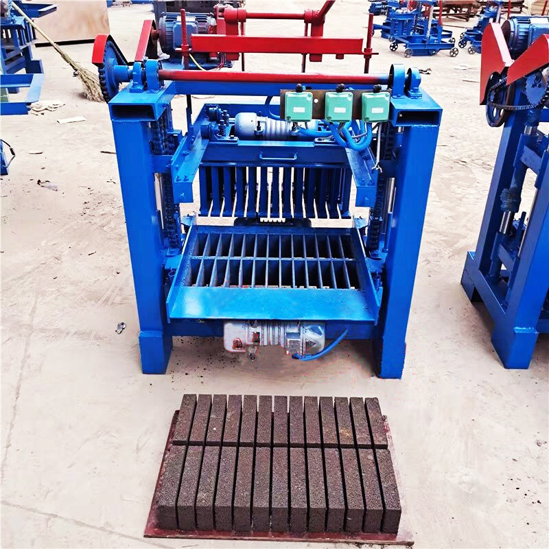 Price of Brick Machine Cement Diesel Engine Block Making Machine Mobile Small Concrete Hollow Solid Block Machine