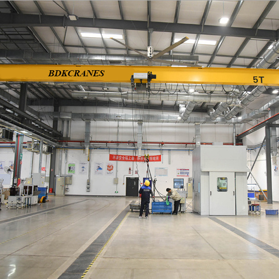 Small workshop 2ton 3ton 4 tons 5ton electric single girder overhead crane for sale price